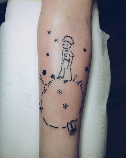 20 Fani Tattoo Mały Książę
