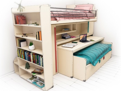 Меблі трансформер для малогабаритної квартири - тріумф розумних речей, інтер'єрні штучки