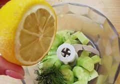 Огіркове пюре - покроковий рецепт з фото - для блендера