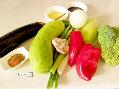 Смажені овочі - покроковий рецепт з фото як приготувати