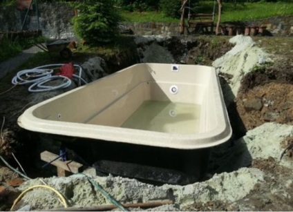 Як зробити басейн у дворі своїми руками покрокова інструкція з будівництва басейну з