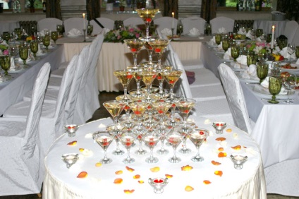 Як зробити піраміду з шампанського на весілля - рецепти домашнього алкоголю
