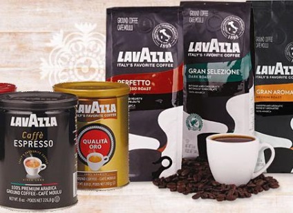 Кава Лаваца види і опис