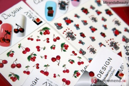Наклейки для нігтів milv слайдер-дизайн - «♥ незвичайний і красивий манікюр за допомогою наклейок на