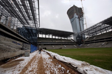 Скільки енергії потрібно ЦСКА як будується новий стадіон «армійців»