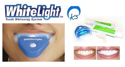 Пристрій для відбілювання зубів white light