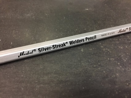 Олівець зварника (по металу) markal silver-streak