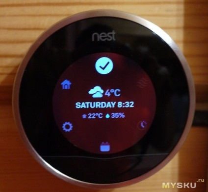 Nest learning thermostat - той, якого навчають термостат для дачі