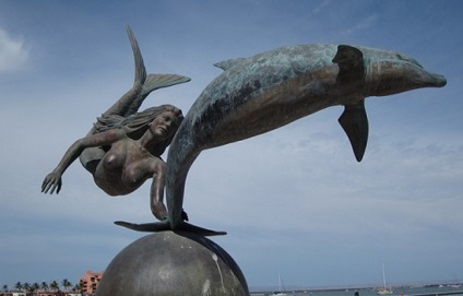 Образ русалки в міській скульптурі - ярмарок майстрів - ручна робота, handmade