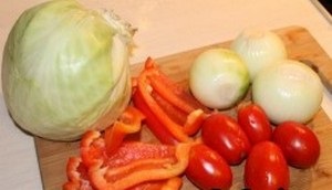 Рецепти квашеної капусти помідори в капусті