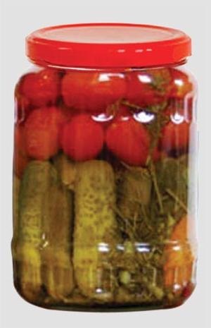 Заготівля овочів на зиму рецепт асорті (помідори і огірки, капуста та перець, а також інші
