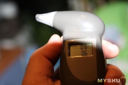 Алкотестер alcohol tester breathalyzer keychain
