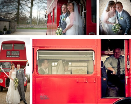 Весілля ... в автобусесвадебний кортеж -журнал - марш Мендельсона