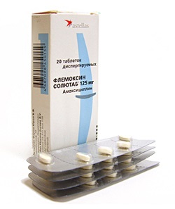 Таблетки флемоксин солютаб при гаймориті дозування для дорослих і дітей