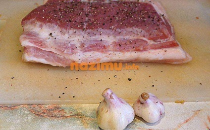 Грудинка свиняча копчена - рецепт приготування з фото в домашніх умовах