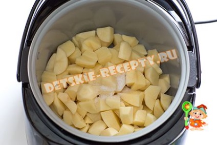 Картопляне пюре в мультиварці Поларіс 0517 - рецепт з фото (блюдо дует), дитячі рецепти, страви