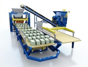 Устаткування для виробництва бруківки лінія, верстат і технологія виготовлення