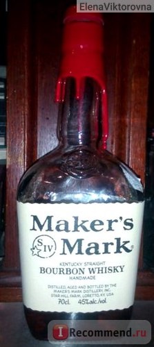 Віскі maker s mark - «один з кращих бурбонів