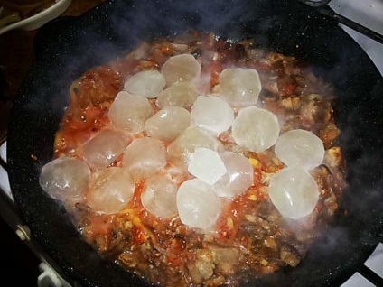 Азу по - татарськи з солоними огірками, покроковий рецепт з фото і відео