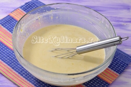 Млинці з куркою в яблучно-часниковому соусі рецепт з фото від