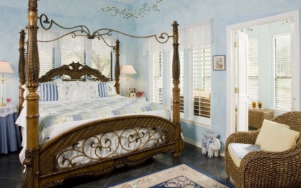 Інтер'єр спальні в стилі ретро, ​​з прикладами і фото