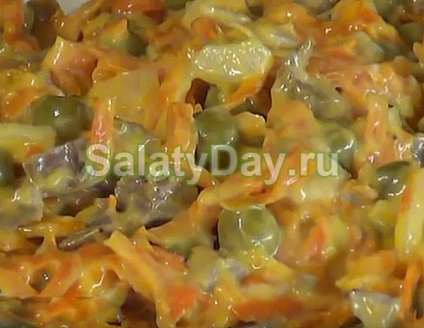 Салат купецький - найкращі продукти для дорогого салату рецепт з фото і відео