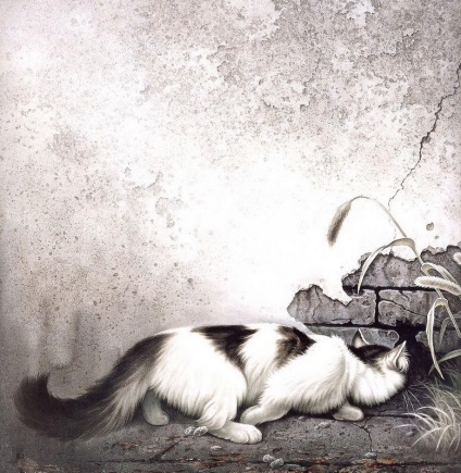 Gorlex72, кішки китайського художника Сюй сіньці