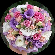 Купити весільний букет в Сургуті - замовити букет нареченої з доставкою додому - квіткова крамниця