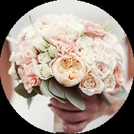 Купити весільний букет в Сургуті - замовити букет нареченої з доставкою додому - квіткова крамниця