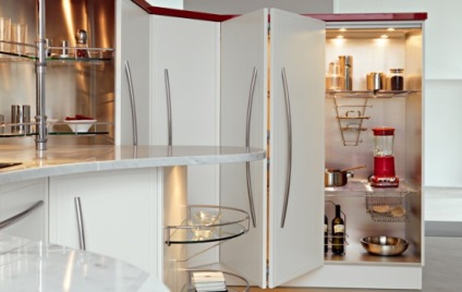 Кухні з кривими стільницями від snaidero, фото - інтернет-журнал inhomes