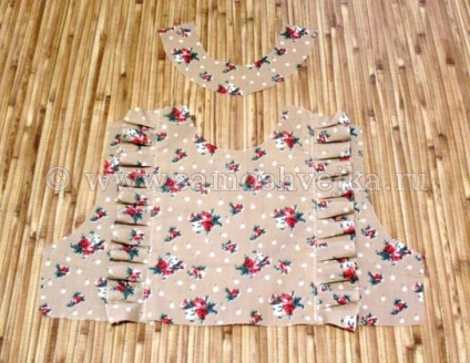 Сукня з оборками для дівчинки на 1 рік своїми руками - самошвейка - сайт для любителів шиття і