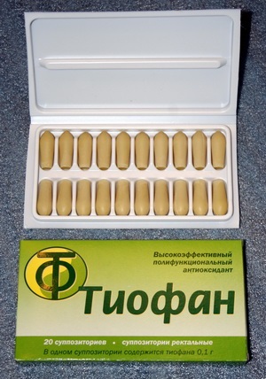 Тіофан - антиоксидант