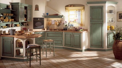 Кухні в сільському стилі фото інтер'єр і дизайн своїми руками, оформлення маленької кухні - легке