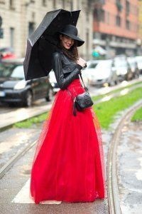 Модна спідниця з фатину - з чим носити, 50 ідей на фото!