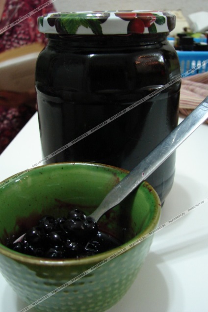 Варення з чорноплідної горобини покроковий рецепт з фото