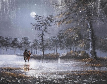 Художник що малює ення любові на картинах художника jeff rowland