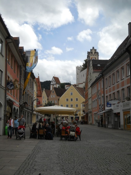 Місто Фюссен (füssen) - початок романтичної дороги германии