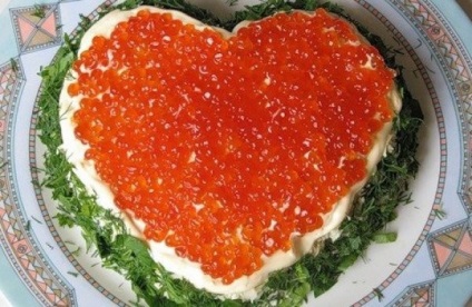 Меню в день святого валентина топ-4 салату у формі серця, блог