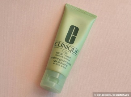 Відлущуючий крем-скраб для обличчя clinique 7 day scrub cream rinse off formula відгуки