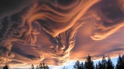 Асператус - красиві і зловісні хмари (відео, фото)