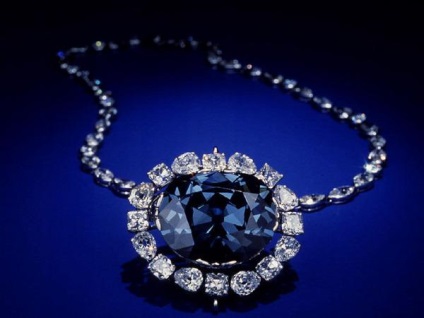 Діамант хоуп - прообраз дорогоцінного каменю «серце океану» з к