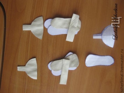 Як зробити босоніжки для ляльки - ярмарок майстрів - ручна робота, handmade
