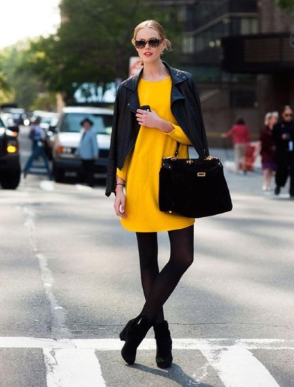 З чим носити і поєднувати яскраве жовта сукня 1001 пост