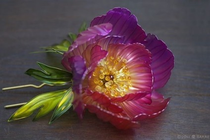 Квіти з рідкого пластику - домашній hand-made