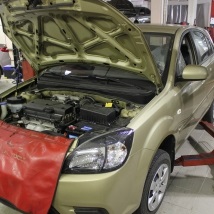 Діагностика та ремонт двигуна кіа ріо в мережі автосервісів