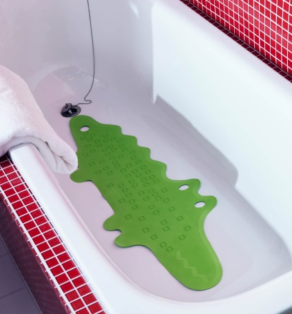 Красиві килимки в ванну, як вибрати матеріал, дизайн, колір і розмір килимка для інтер'єру