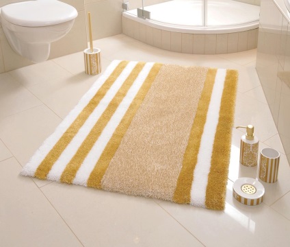 Красиві килимки в ванну, як вибрати матеріал, дизайн, колір і розмір килимка для інтер'єру