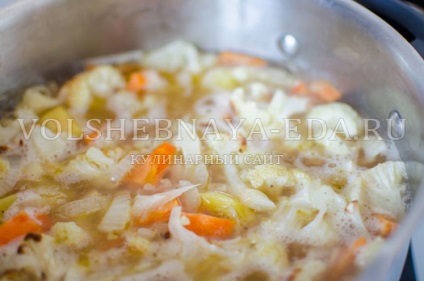 Крем-суп з цвітної капусти, чарівна