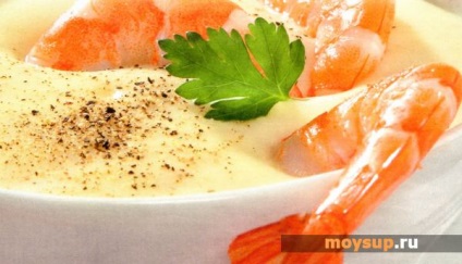 Рецепт крем-супу з креветками - вишукану страву без зайвого клопоту
