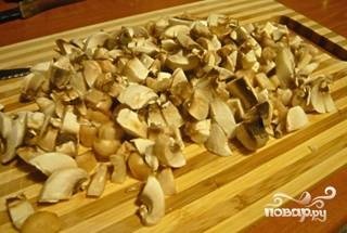 Салат - цезар - з грибами - покроковий рецепт з фото на
